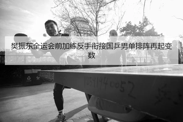 樊振东全运会前加练反手衔接国乒男单排阵再起变数